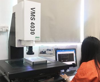 CNC machined parts quality check